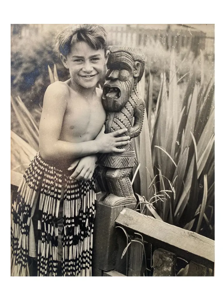Theo Schoon attributed - Māori boy, Image 1++